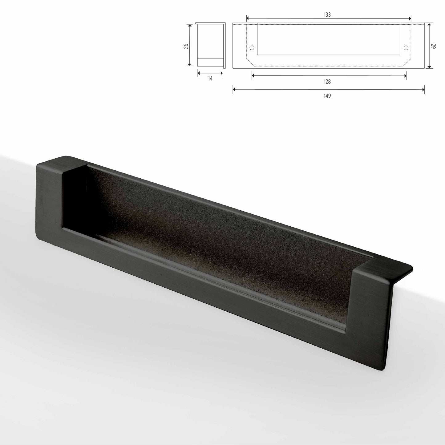 Oriane Inset Handle