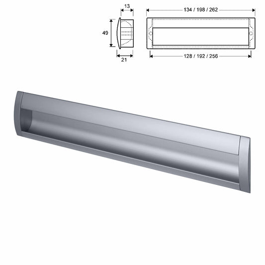 Contemporary Inset Handle