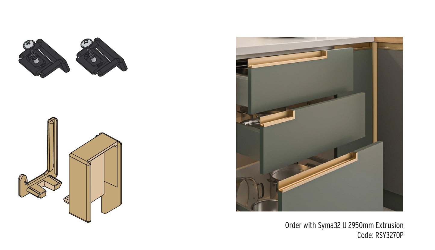 Clip Systems Left/Right Partials & Insets