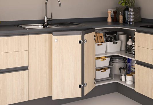 Clip System Corner Hinge Set