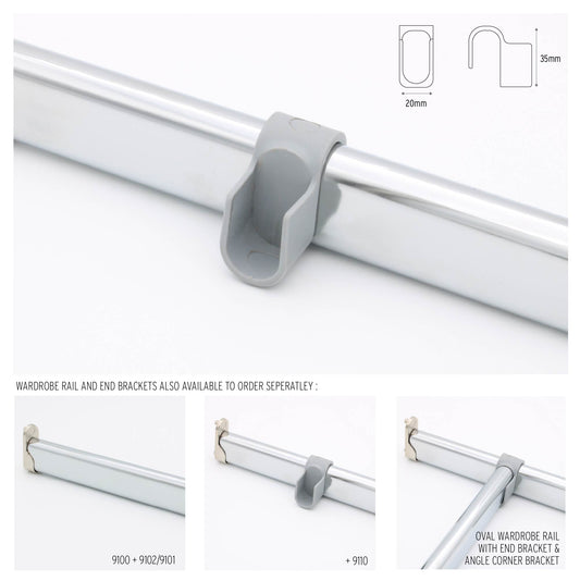 Oval Angle Corner Bracket