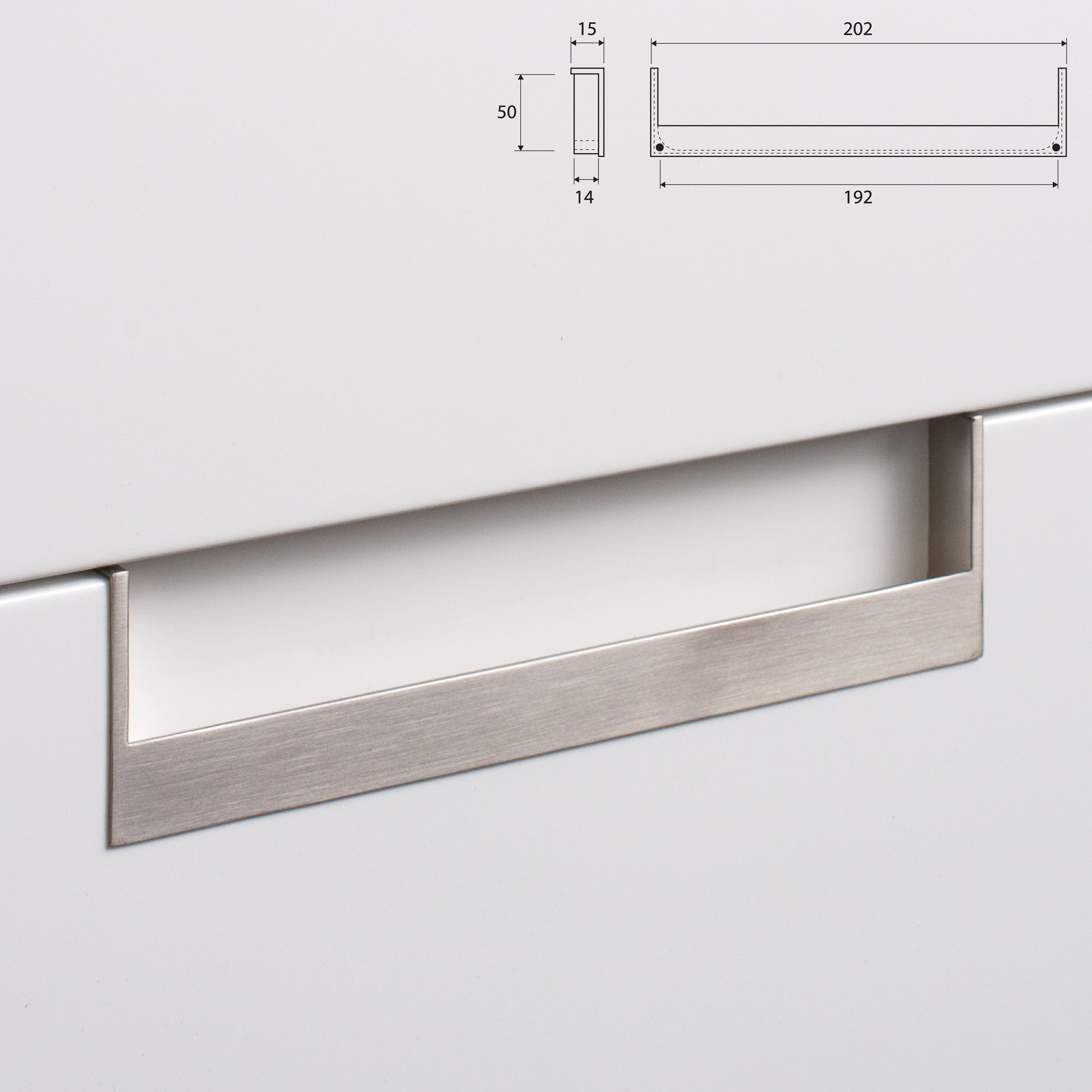 Inset/Recessed Cabinet Handles – Elite Hardware