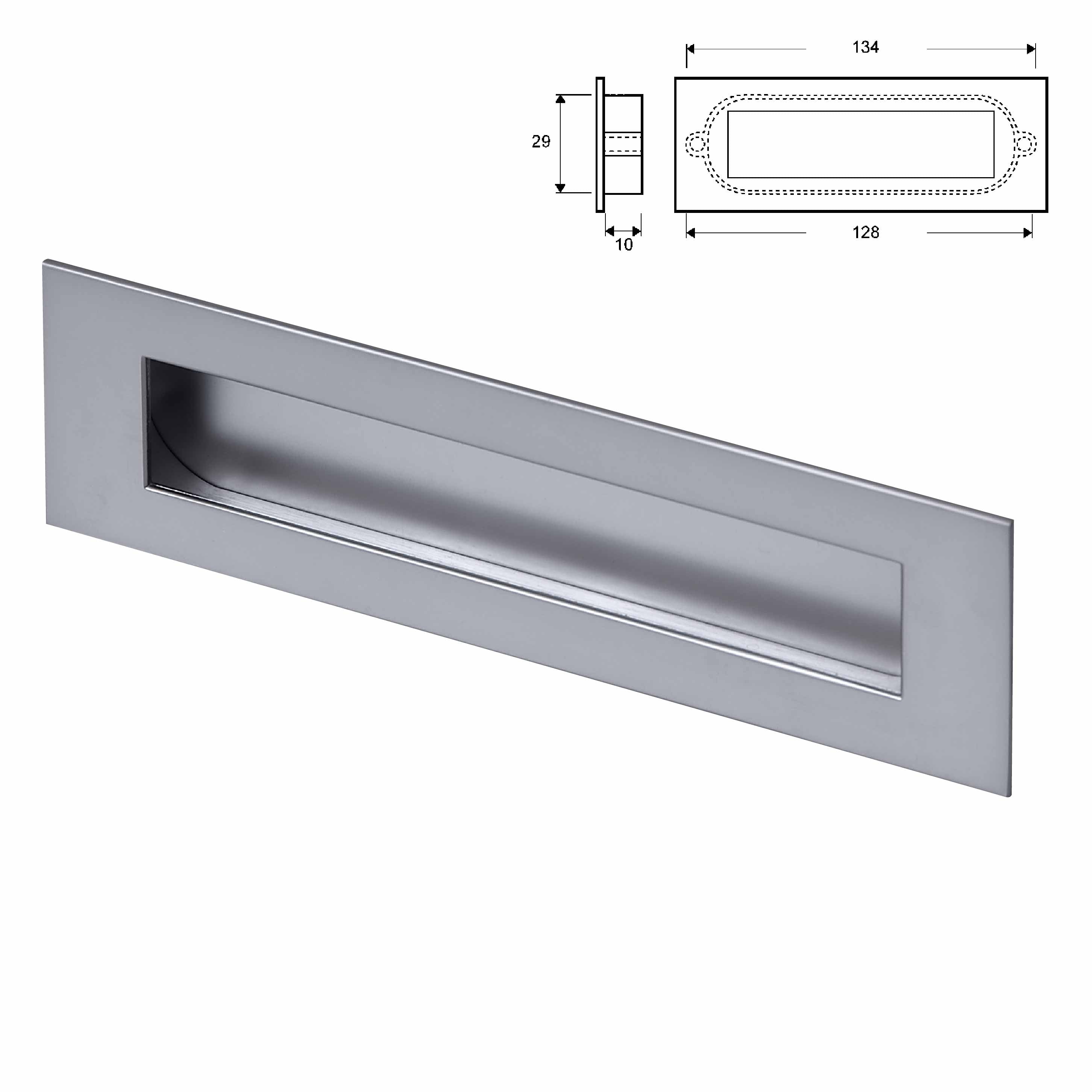 Rectangle Inset Handle – Elite Hardware