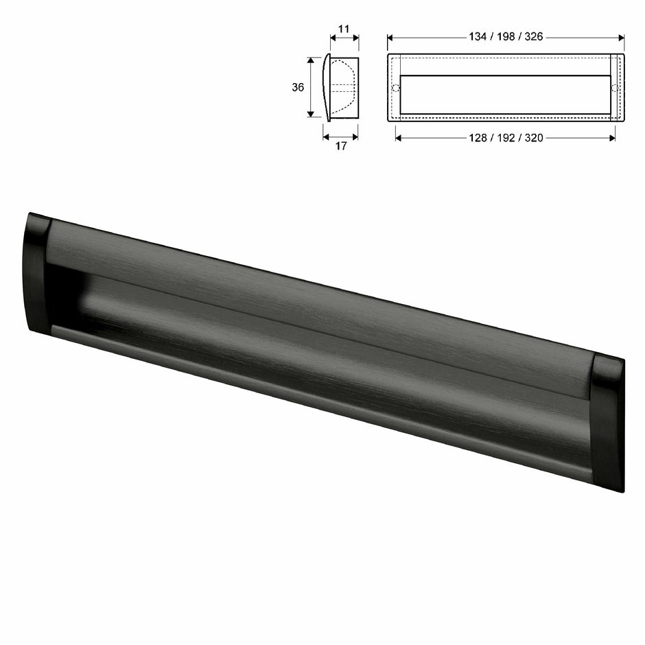 Inset/Recessed Cabinet Handles – Elite Hardware