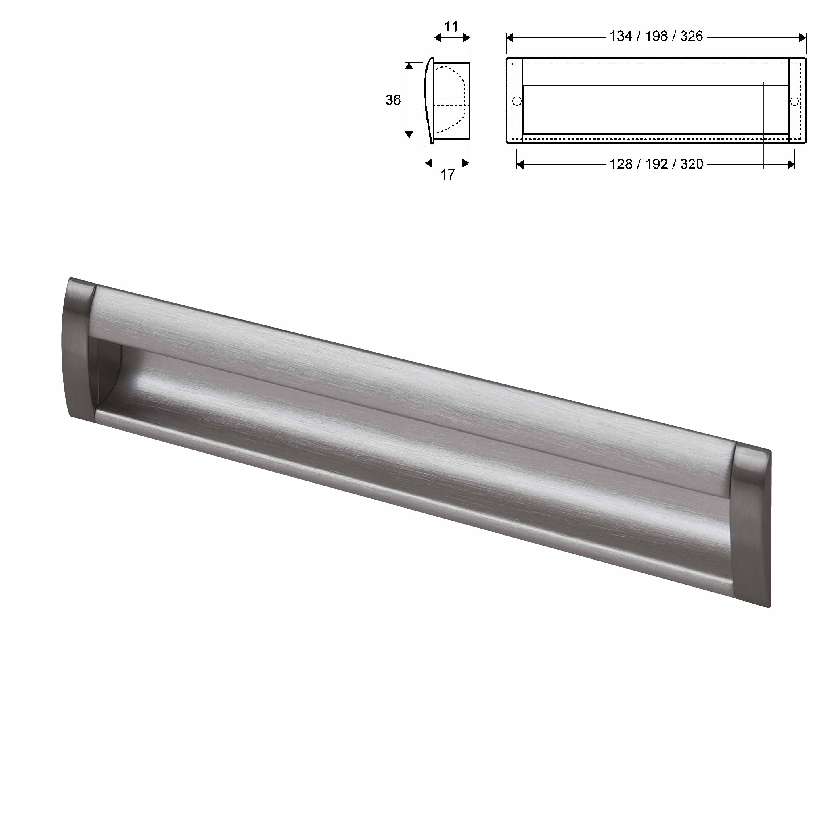Inset/Recessed Cabinet Handles – Elite Hardware