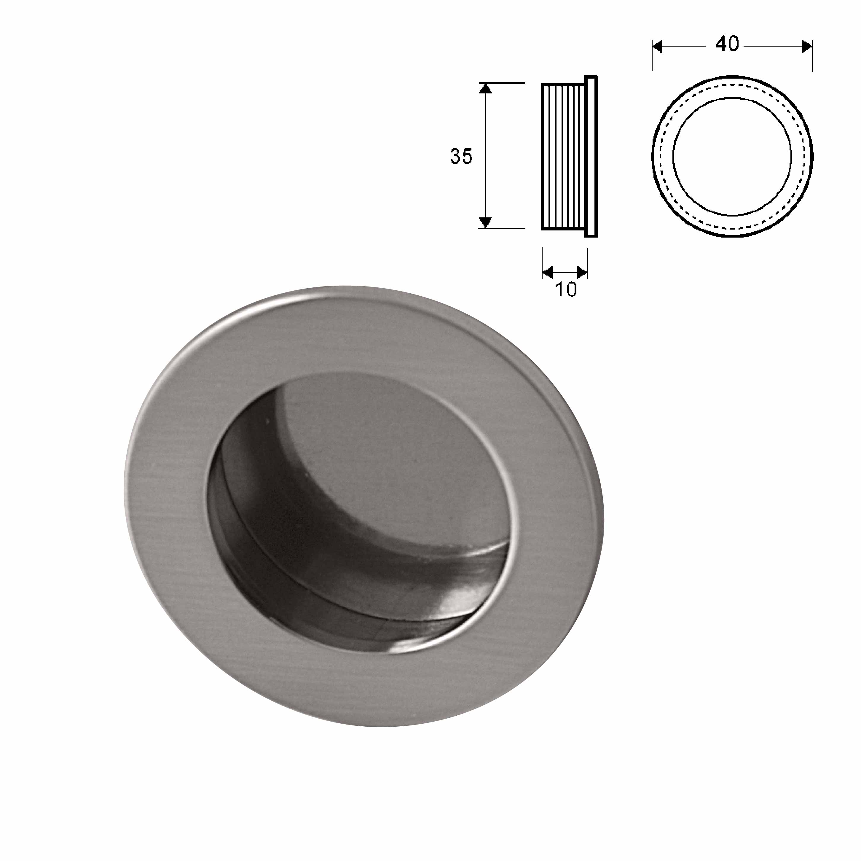 Inset/Recessed Cabinet Handles – Elite Hardware